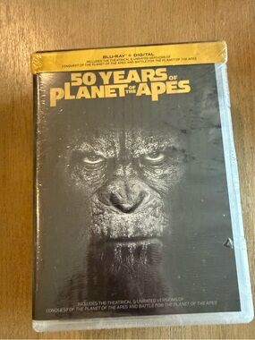 50 YRS of Planet of the Apes
9-Movie Collection Blu-ray
Box & Cards NEW SEALED